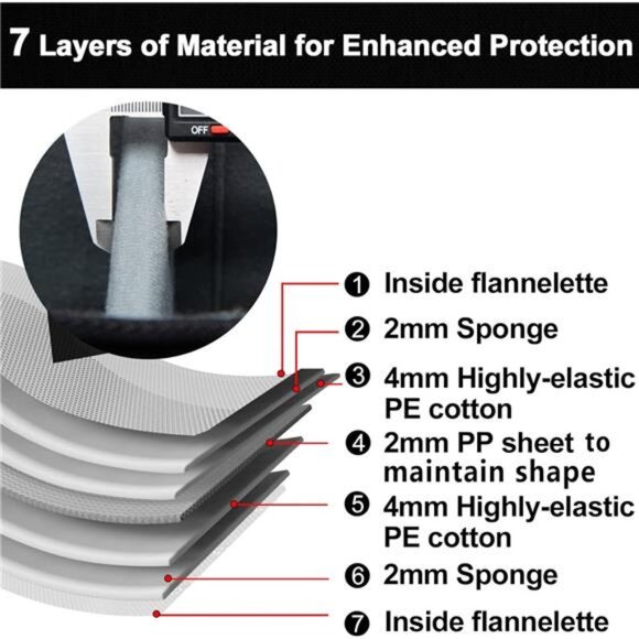 Camera Bag DSLR Shoulder Messenger Waterproof Case Tripod Holder for Nikon Canon - Picture 4 of 7